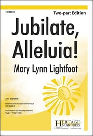 Jubilate, Alleluia! Two-Part choral sheet music cover Thumbnail